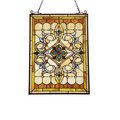 Chloe Lighting Chloe Lighting CH3P130BV24-GPN Delilah Victorian Tiffany-Glass Window Panel - 24 in. CH3P130BV24-GPN